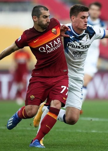 Liga italy Asroma vs Atalanta